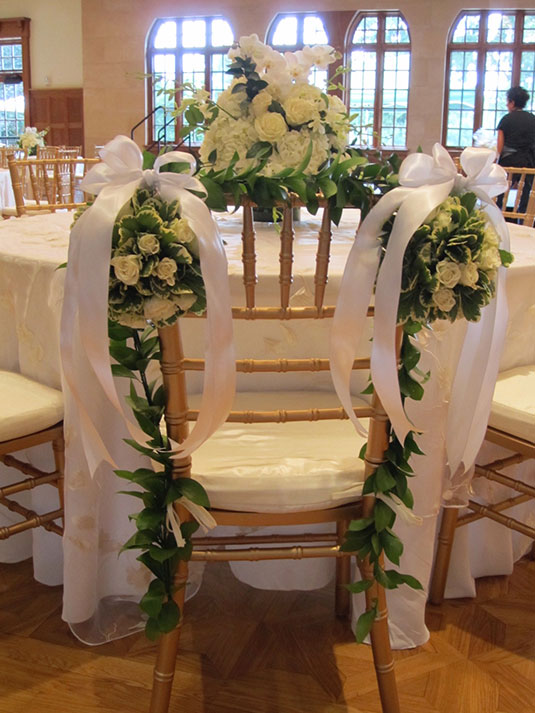 White Orchids: Aronimink Golf Club, Tish Long Wedding Flowers
